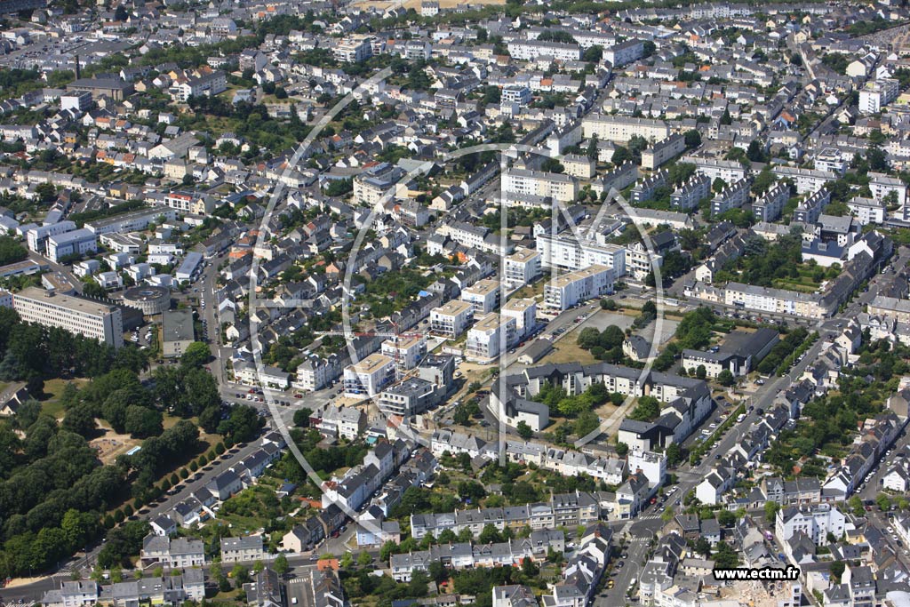 Photo arienne de Saint-Nazaire (Centre)