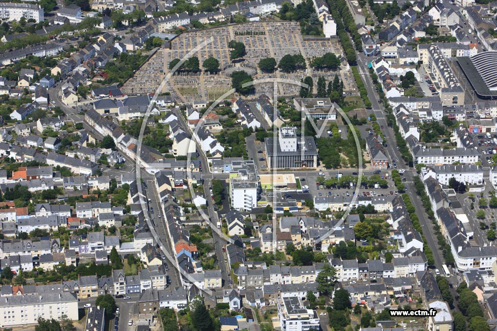 Photo arienne de Saint-Nazaire (Centre)