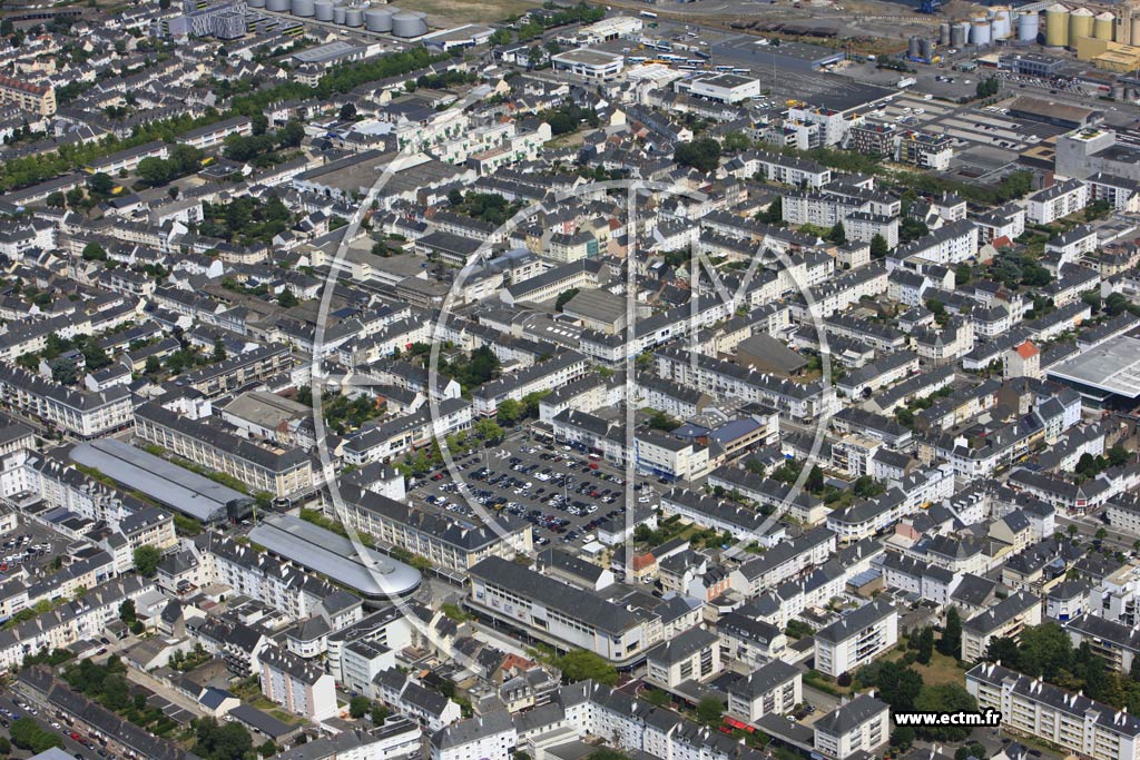 Photo arienne de Saint-Nazaire (Centre)