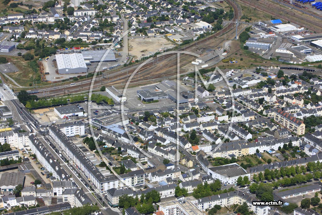 Photo arienne de Saint-Nazaire (Centre)