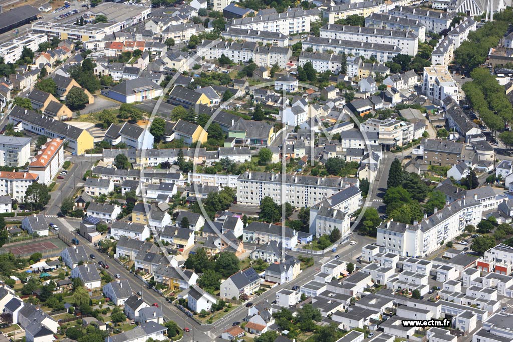 Photo arienne de Saint-Nazaire (Centre)