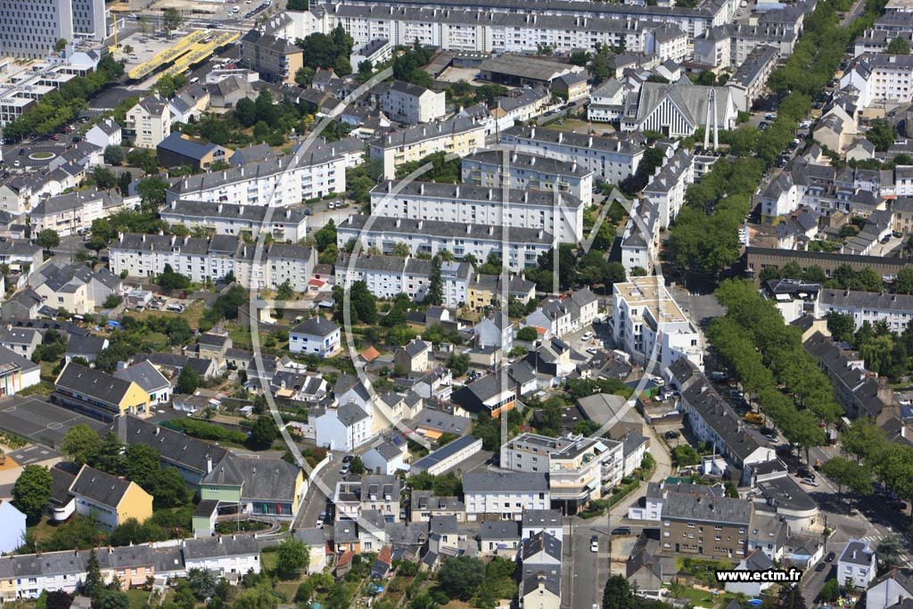 Photo arienne de Saint-Nazaire (Centre)