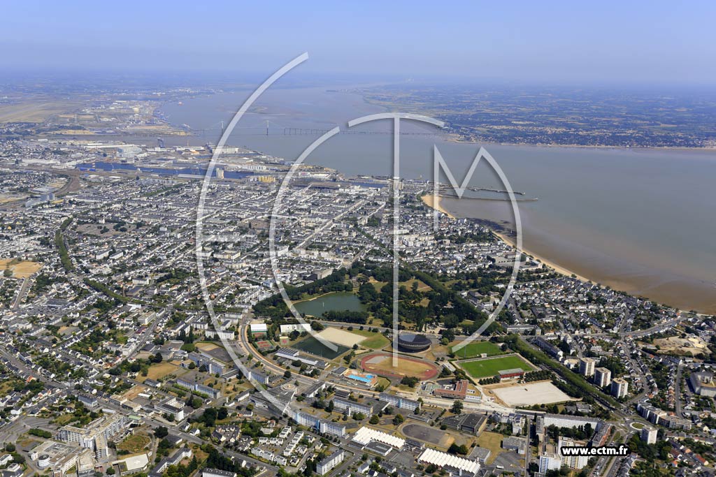 Photo arienne de Saint-Nazaire (Cit Scolaire)