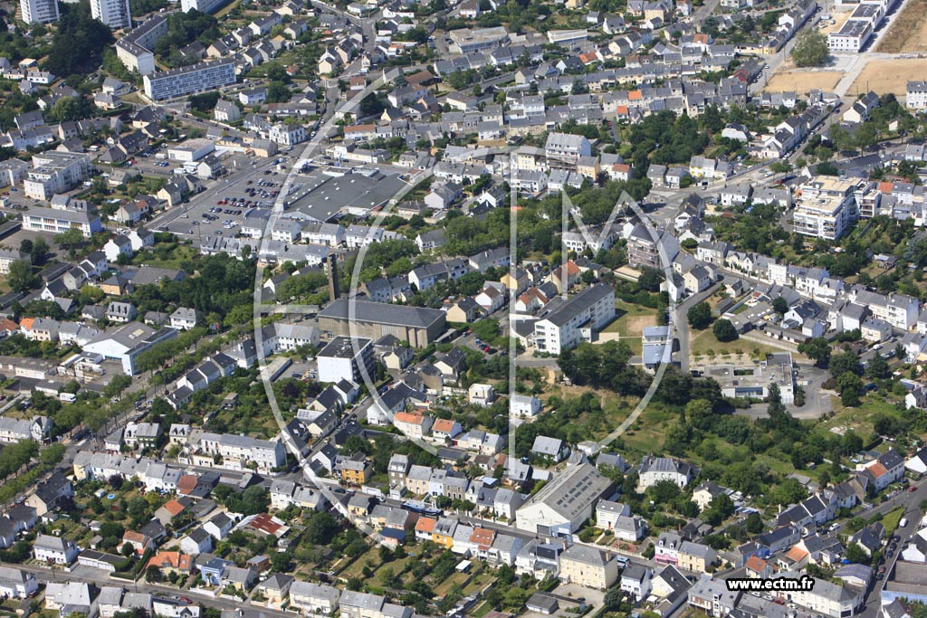 Photo arienne de Saint-Nazaire (Cit Scolaire)