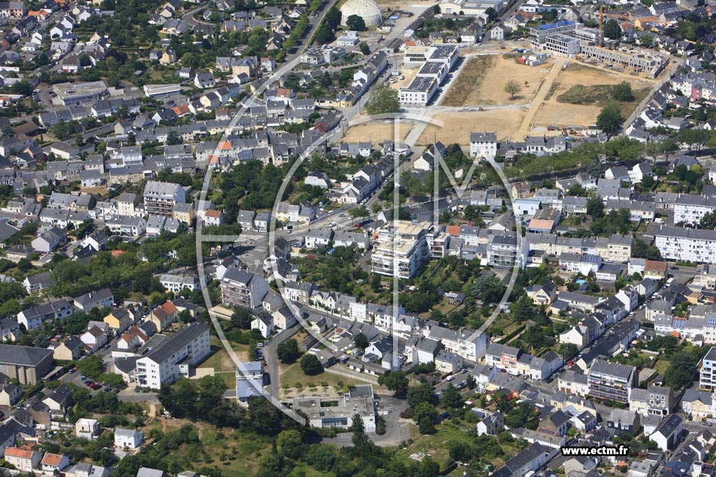 Photo arienne de Saint-Nazaire (Cit Scolaire)