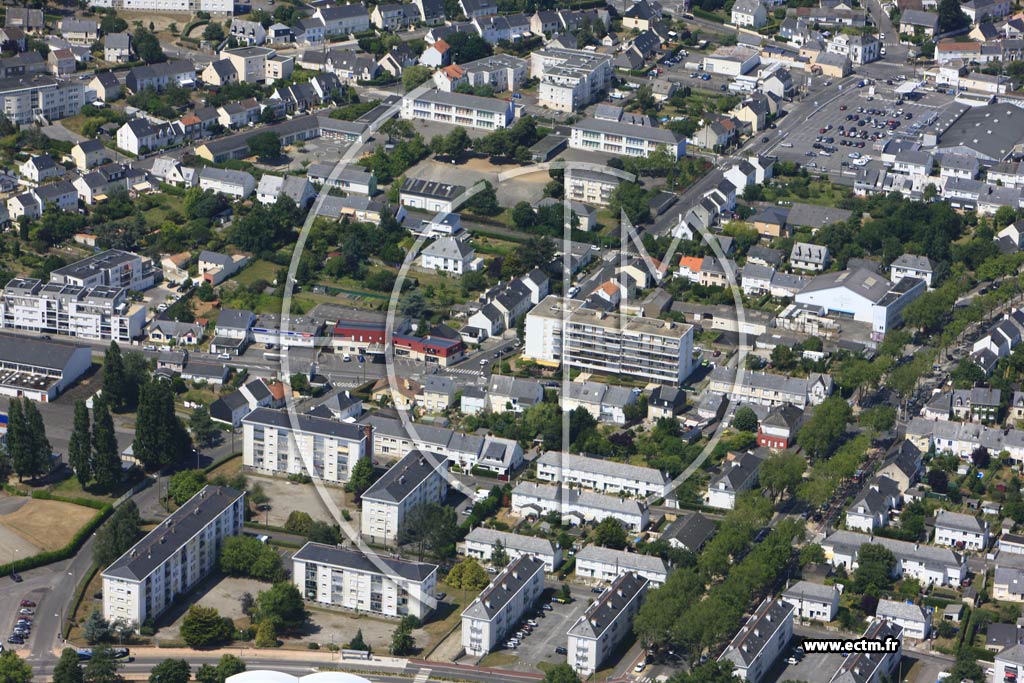Photo arienne de Saint-Nazaire (Cit Scolaire)