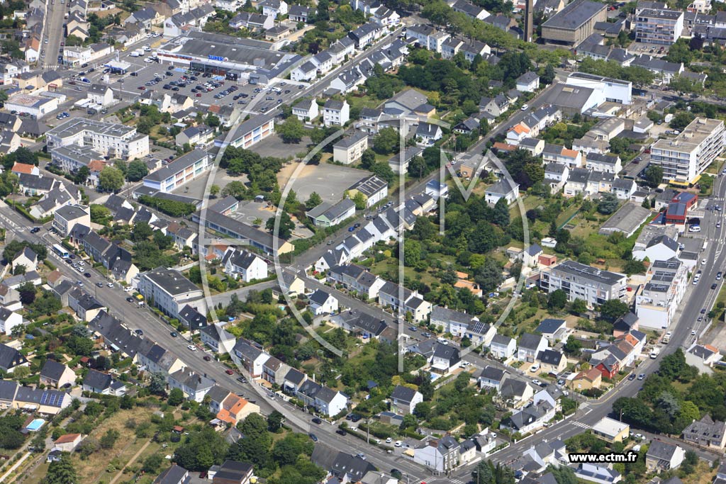 Photo arienne de Saint-Nazaire (Cit Scolaire)