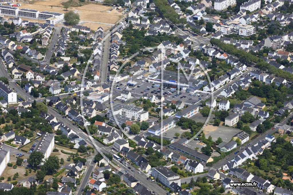 Photo arienne de Saint-Nazaire (Cit Scolaire)
