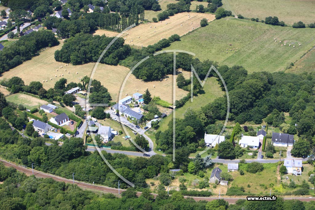 Photo arienne de Saint-Nazaire (La Motte Allemande)