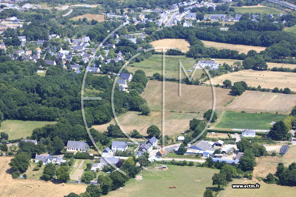 Photo arienne de Saint-Nazaire (La Motte Allemande)