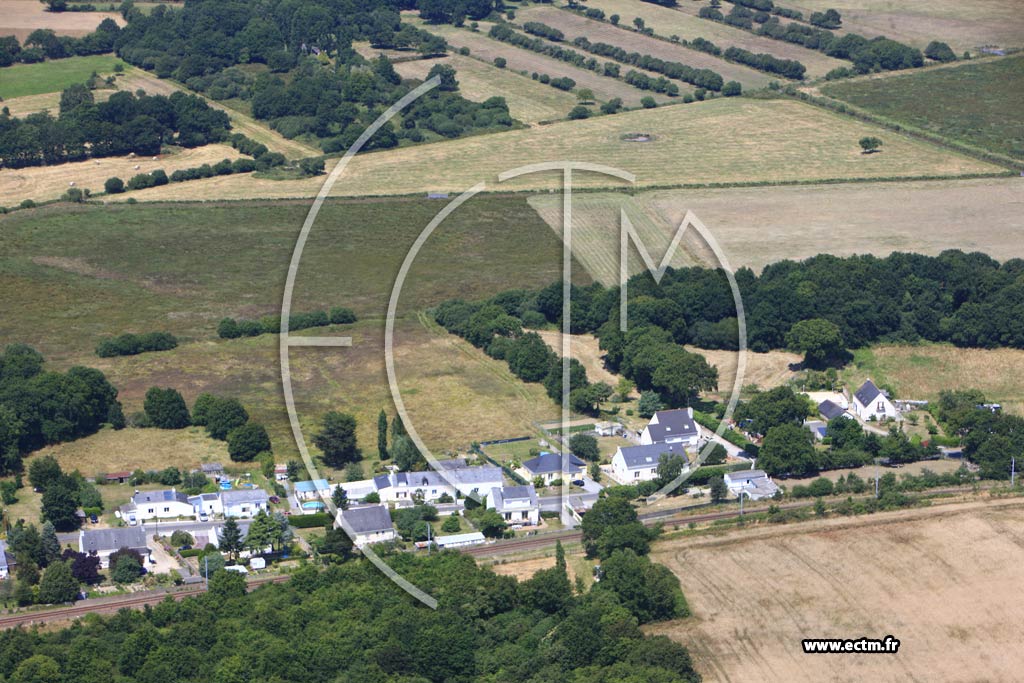 Photo arienne de Saint-Nazaire (La Motte Allemande)
