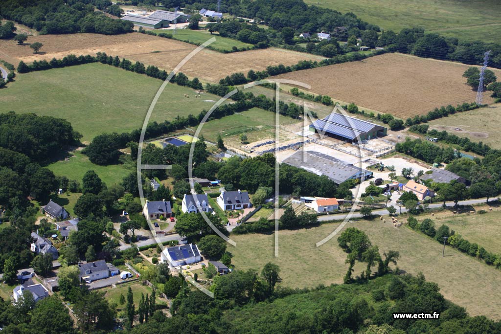 Photo arienne de Saint-Nazaire (Les Landes de Cuneix)