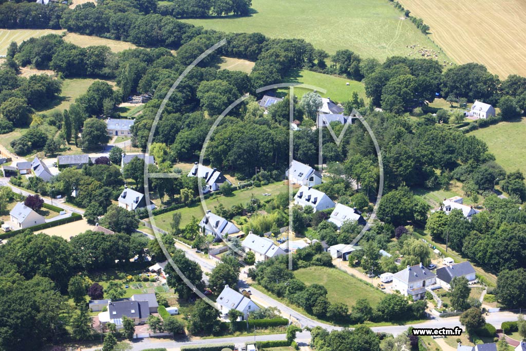 Photo arienne de Saint-Nazaire (Les Landes de Cuneix)