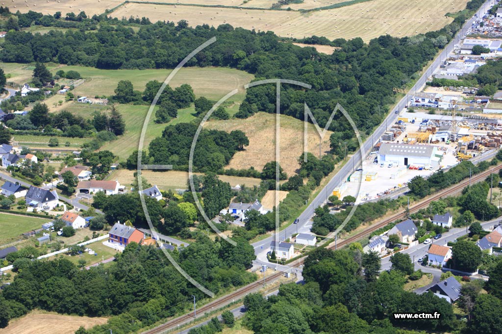 Photo arienne de Saint-Nazaire (Marsac)