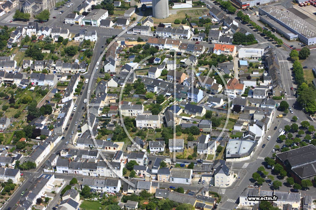 Photo arienne de Saint-Nazaire (Man Penhot)