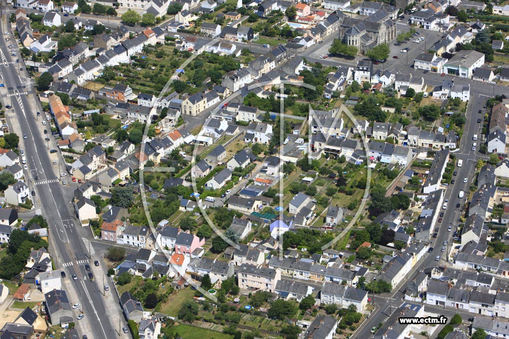 Photo arienne de Saint-Nazaire (Man Penhot)