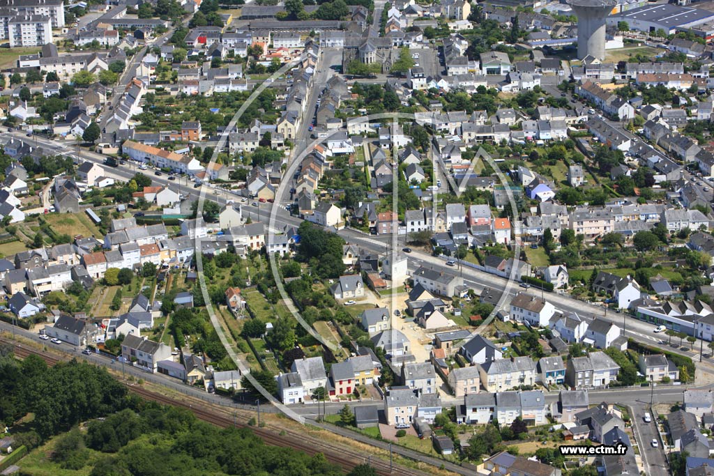 Photo arienne de Saint-Nazaire (Man Penhot)