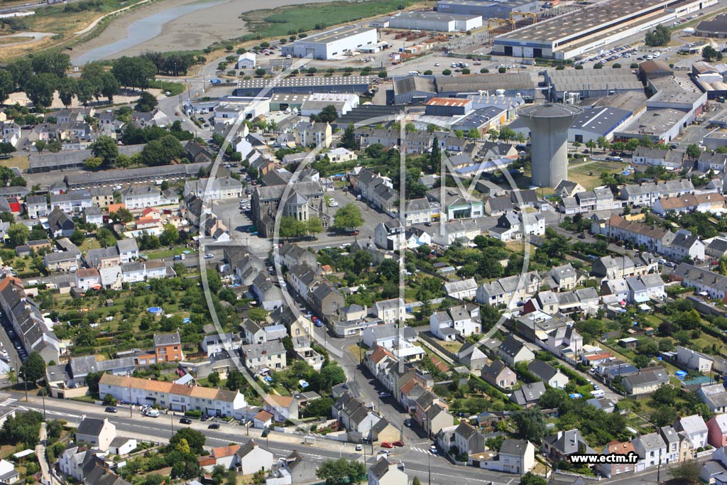 Photo arienne de Saint-Nazaire (Man Penhot)