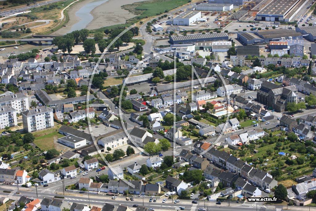Photo arienne de Saint-Nazaire (Man Penhot)