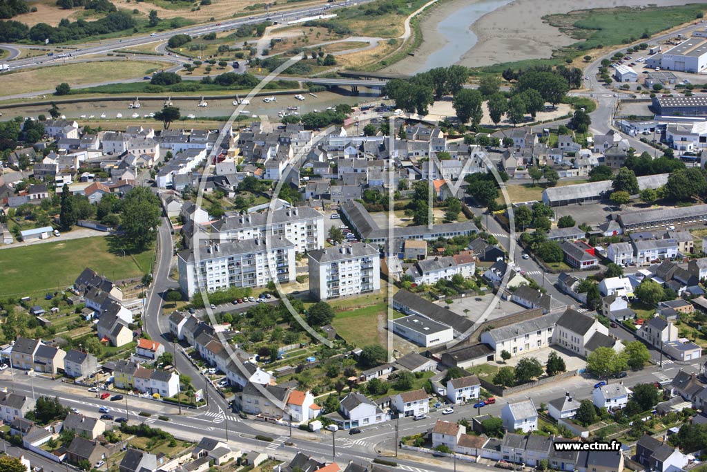 Photo arienne de Saint-Nazaire (Man Penhot)