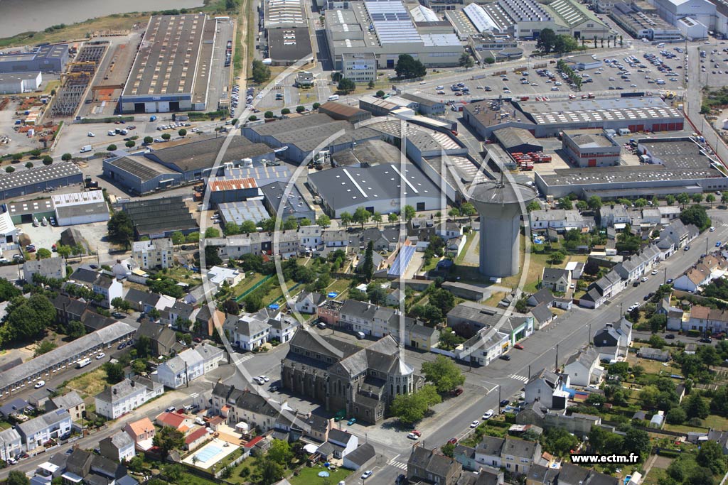 Photo arienne de Saint-Nazaire (Man Penhot)
