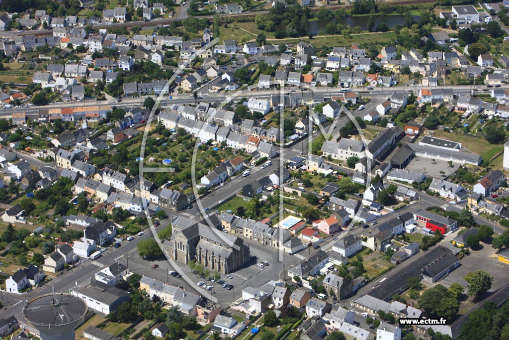 Photo arienne de Saint-Nazaire (Man Penhot)