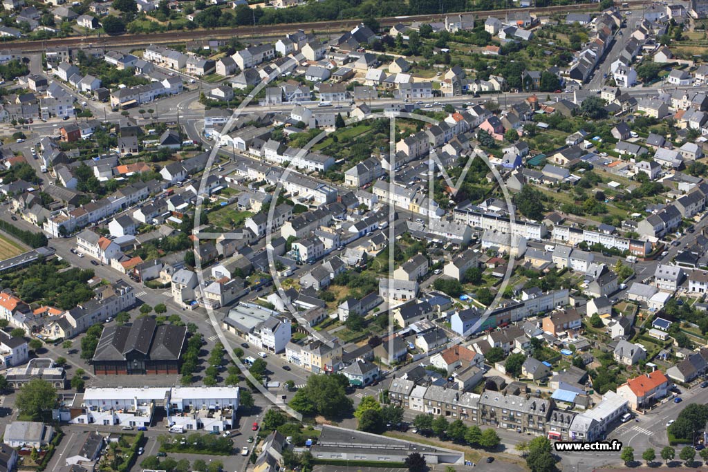Photo arienne de Saint-Nazaire (Man Penhot)