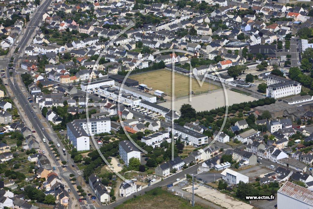 Photo arienne de Saint-Nazaire (Man Penhot)