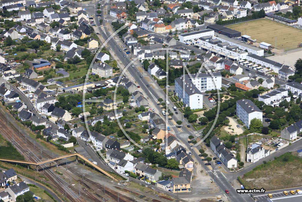 Photo arienne de Saint-Nazaire (Man Penhot)