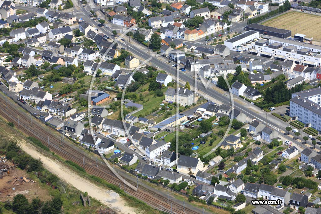 Photo arienne de Saint-Nazaire (Man Penhot)