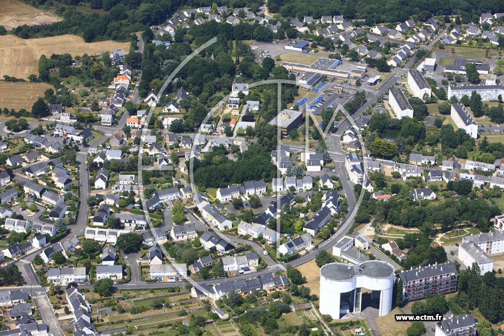 Photo arienne de Saint-Nazaire (Villeneuve)