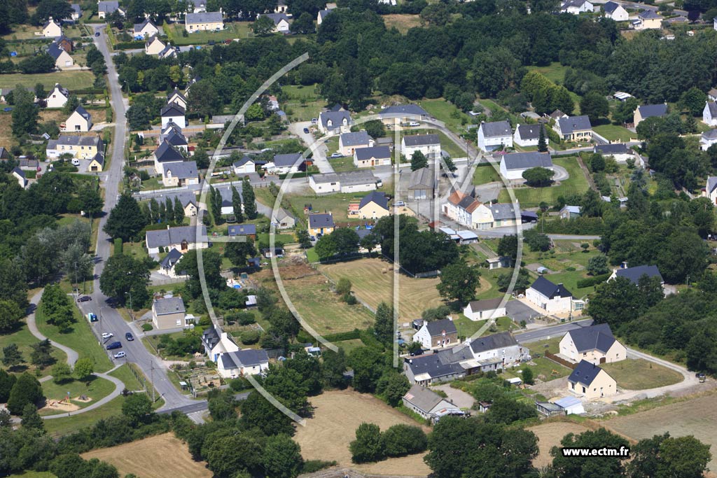 Photo arienne de Sainte-Reine-de-Bretagne