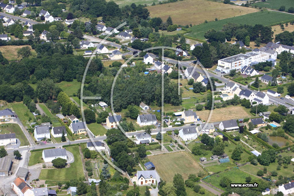 Photo arienne de Sainte-Reine-de-Bretagne