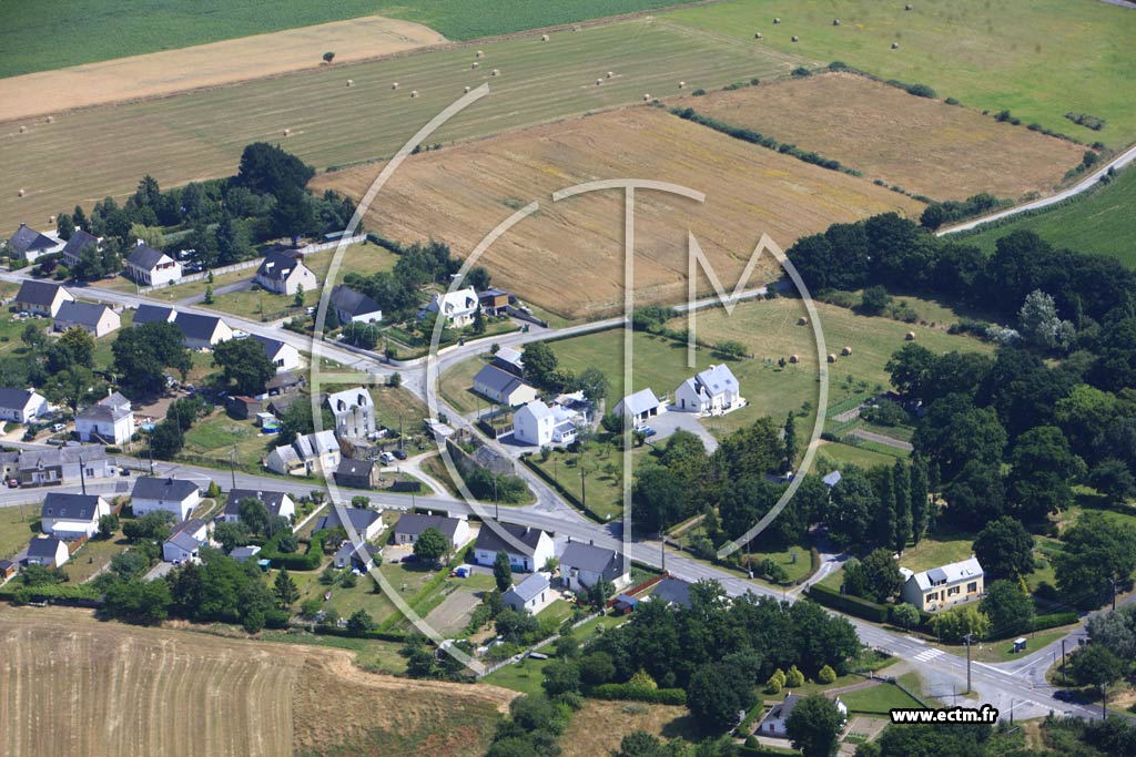 Photo arienne de Sainte-Reine-de-Bretagne