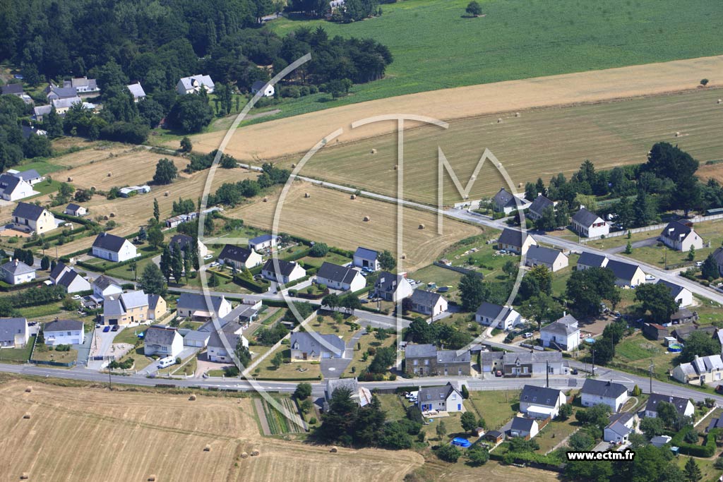 Photo arienne de Sainte-Reine-de-Bretagne