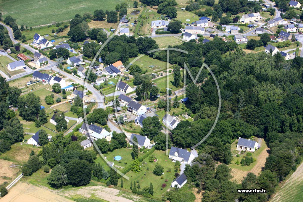 Photo arienne de Sainte-Reine-de-Bretagne