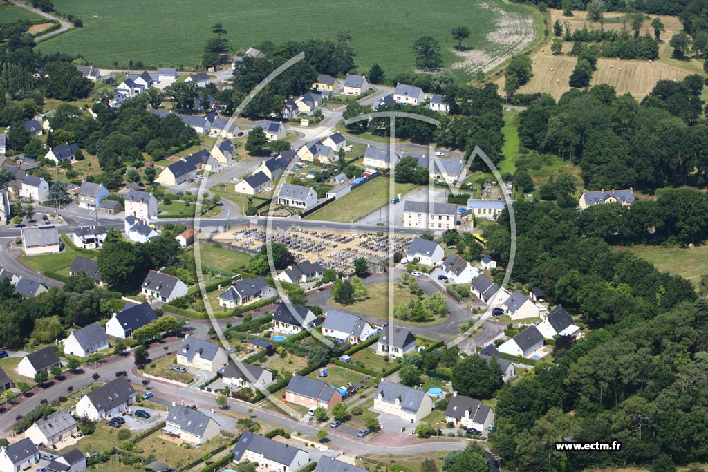 Photo arienne de Sainte-Reine-de-Bretagne