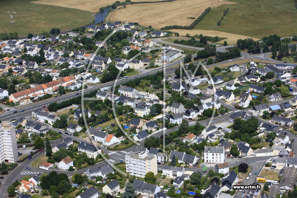Photo arienne de Trignac