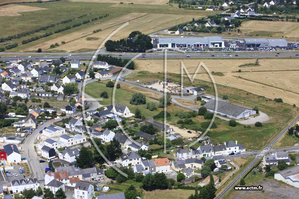 Photo arienne de Trignac