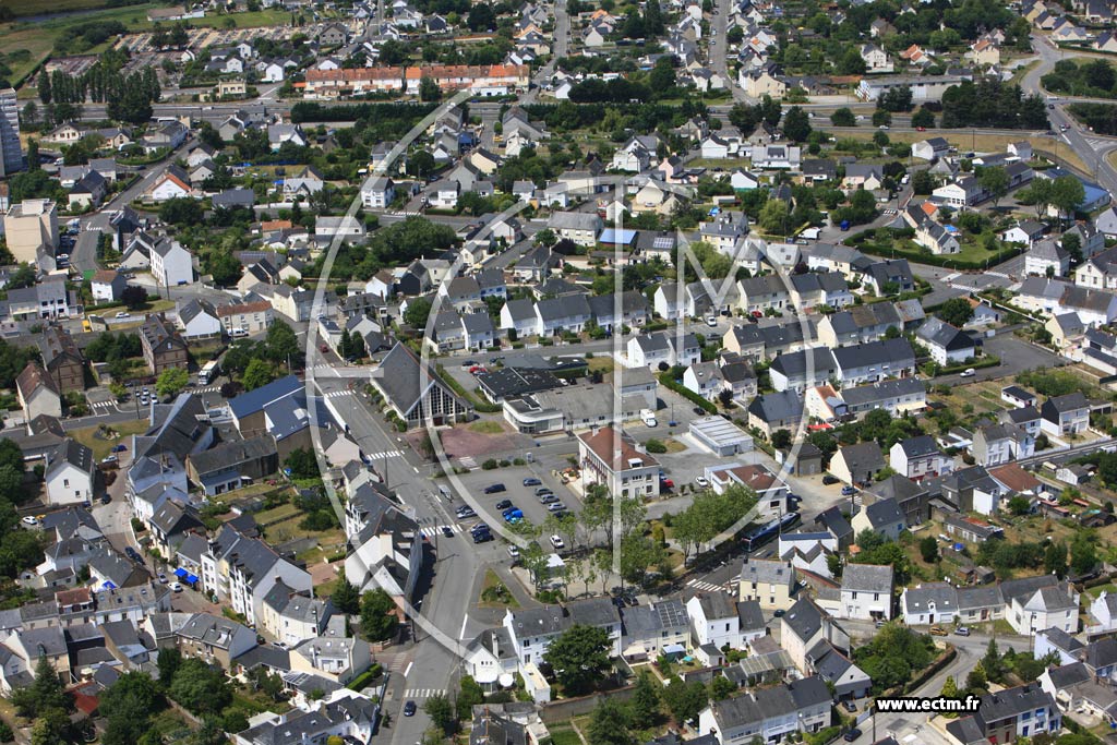 Photo arienne de Trignac