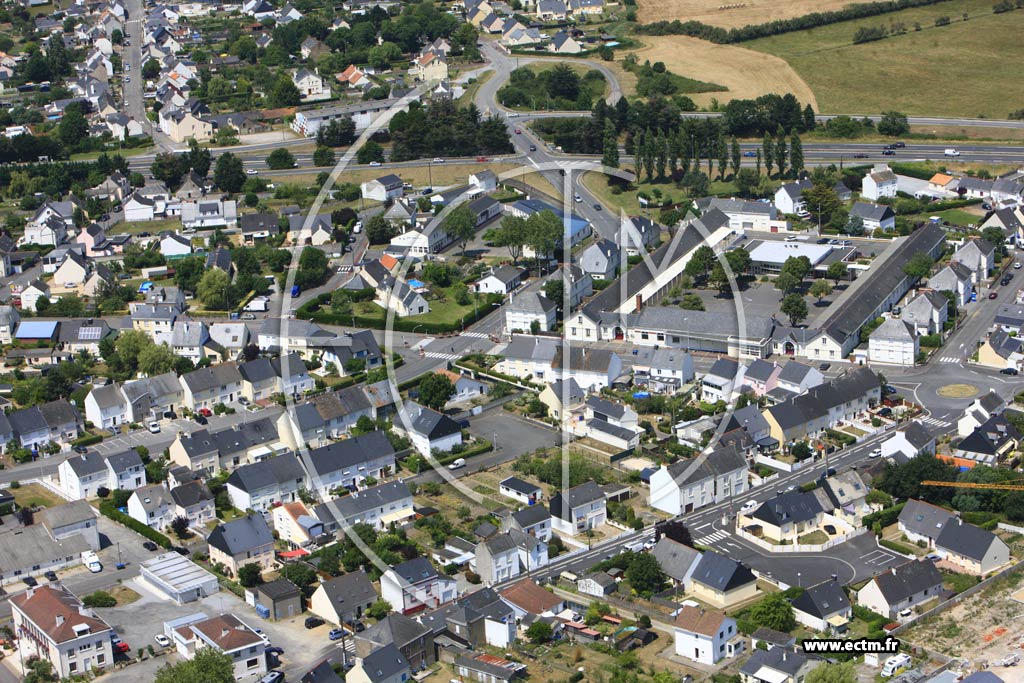 Photo arienne de Trignac