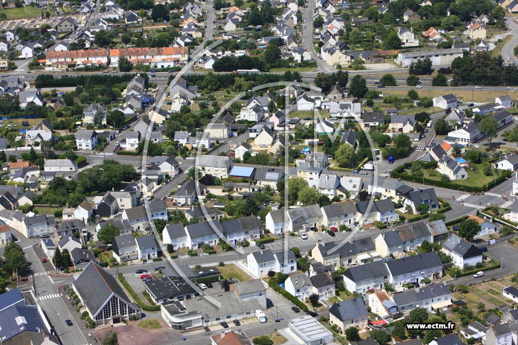 Photo arienne de Trignac