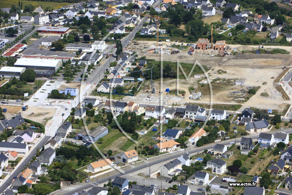 Photo arienne de Trignac (Cert)