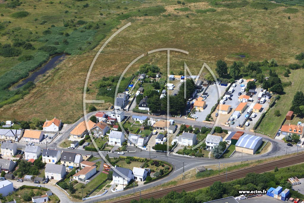 Photo arienne de Trignac (Cert)