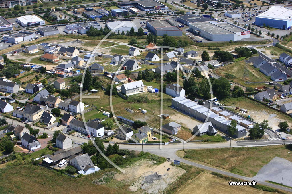 Photo arienne de Trignac (La Butte de Savine)