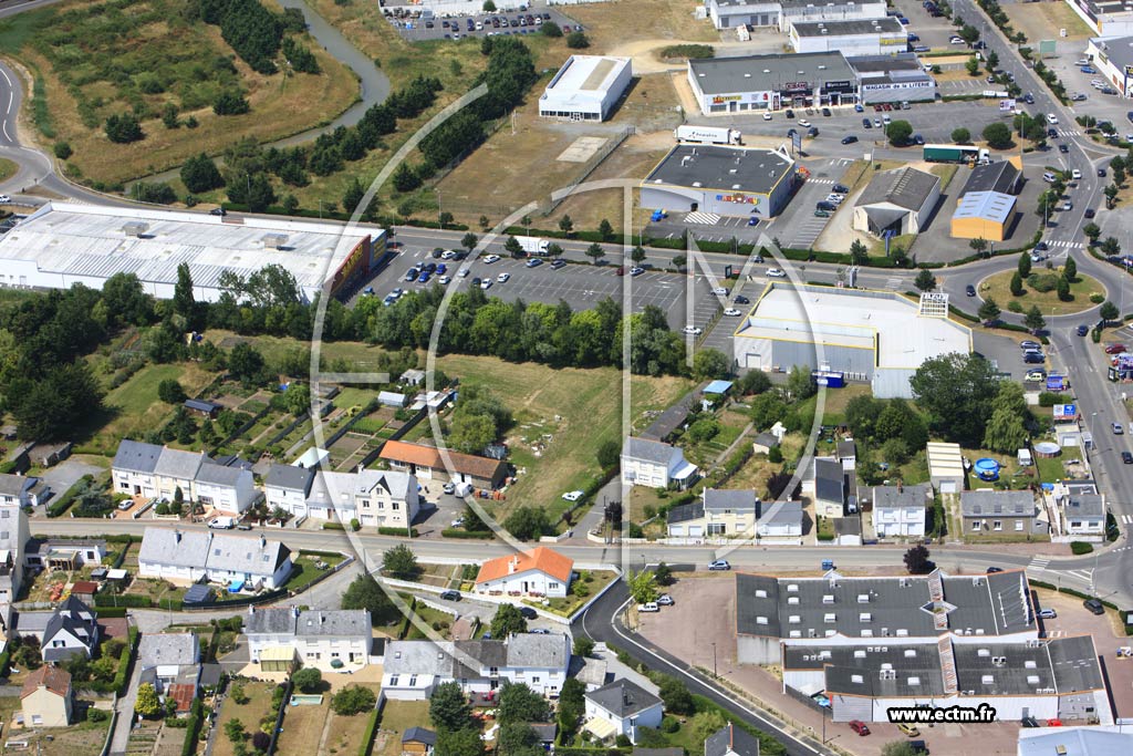 Photo arienne de Trignac (La Butte de Savine)