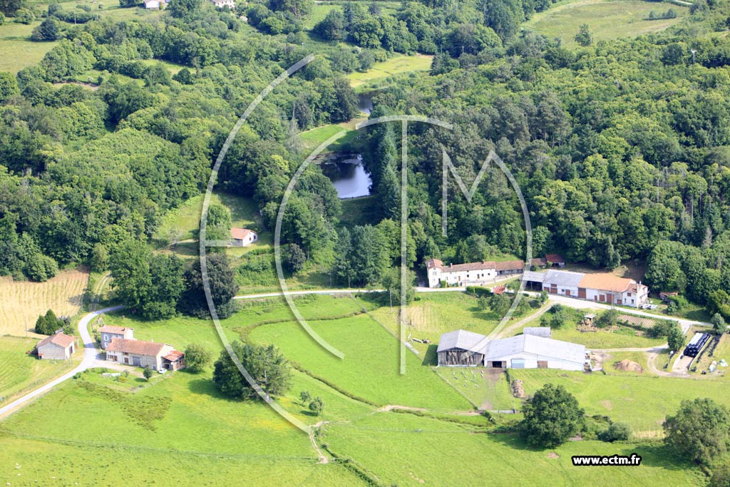 Photo arienne de Cieux (Ville)