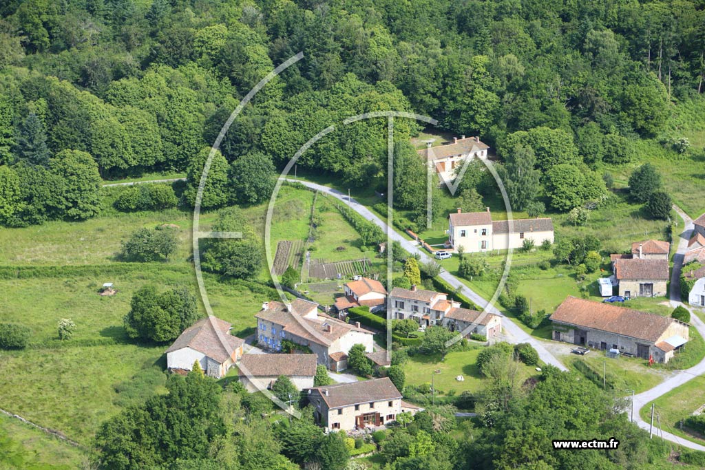 Photo arienne de Cieux (Ville)