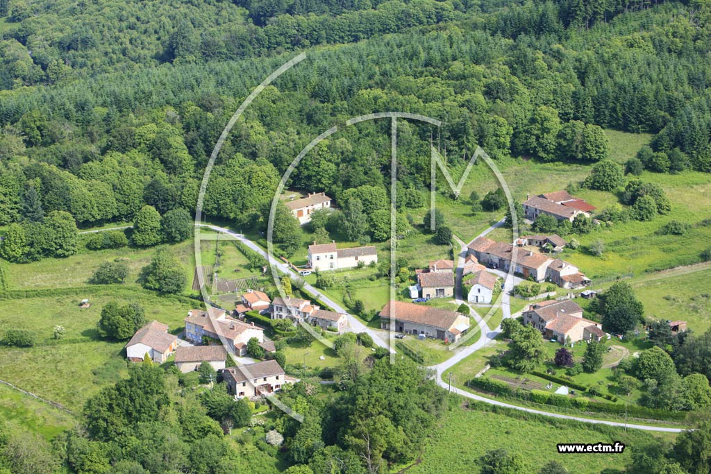 Photo arienne de Cieux (Ville)
