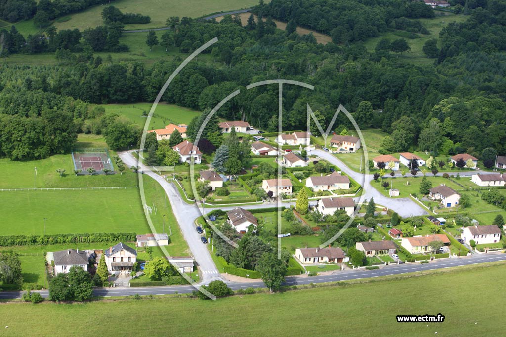 Photo arienne de Cieux (Ville)